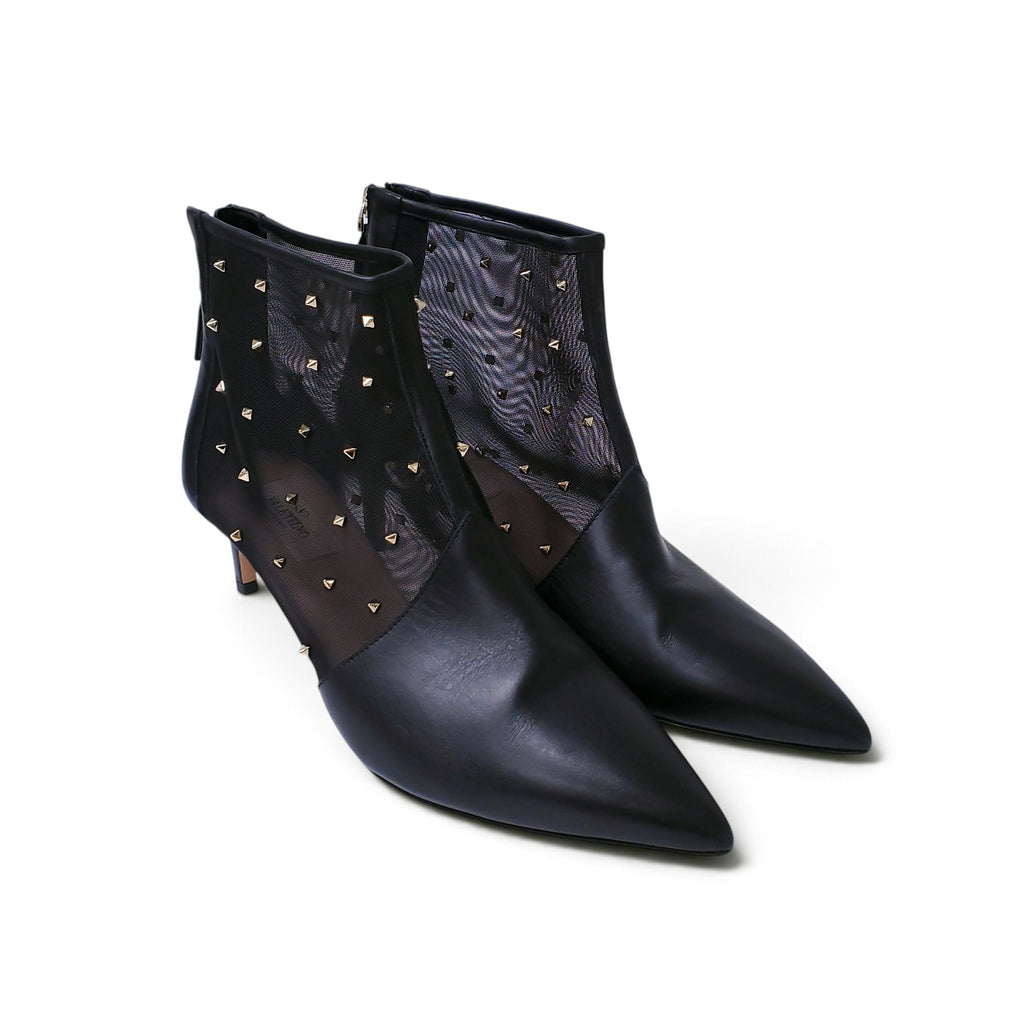 VALENTINO ROCKSTUD BOOTIES - SIZE 38