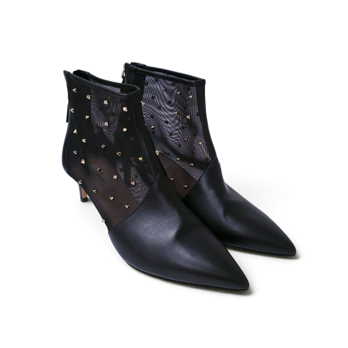 VALENTINO ROCKSTUD BOOTIES - SIZE 38