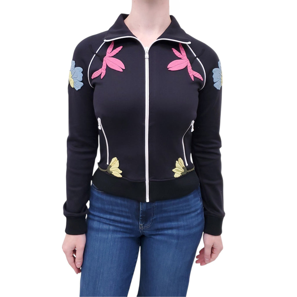 VALENTINO SPORT JACKET WITH APPLIQUE DETAIL - SIZE M