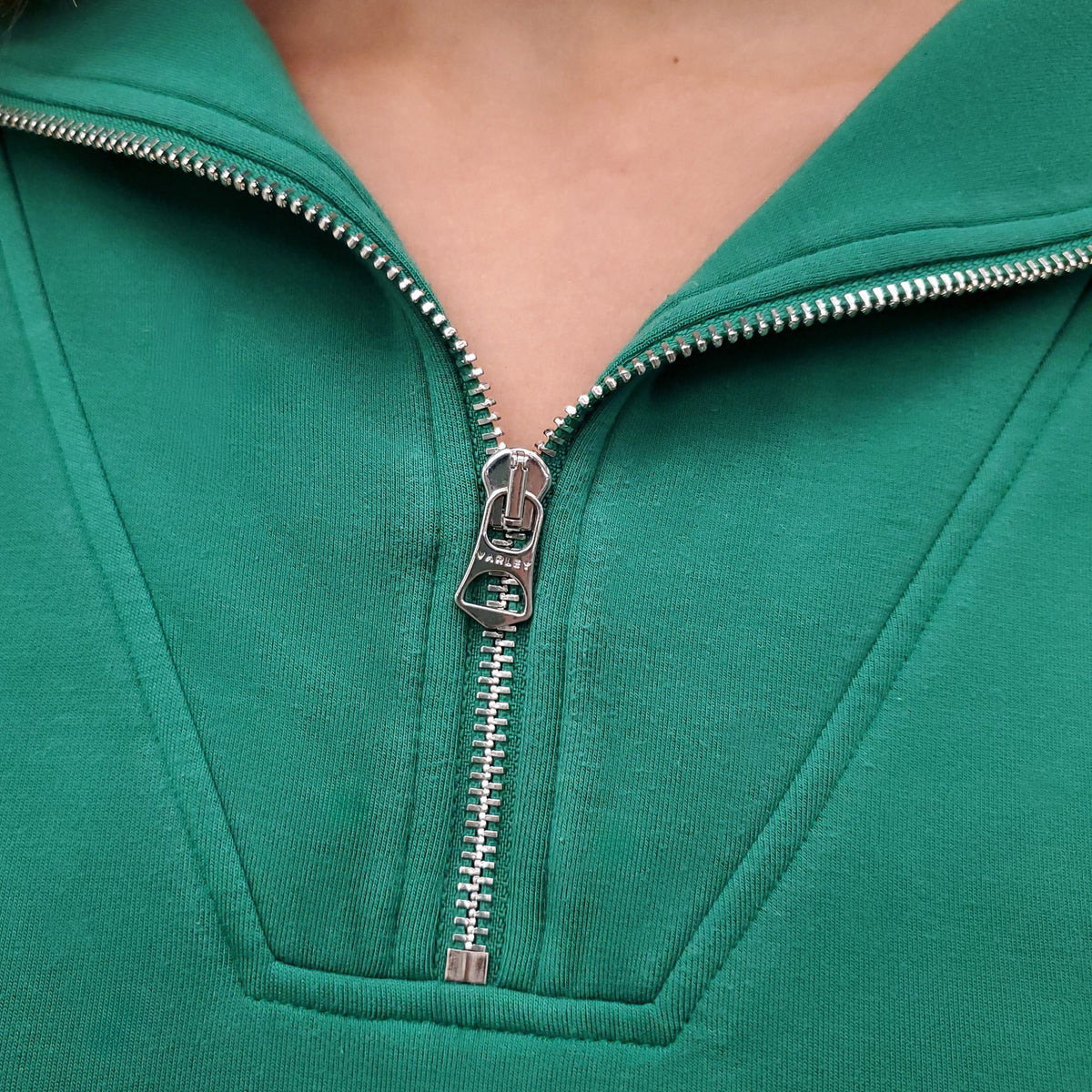 VARLEY GREEN SWEATSHIRT - SIZE M