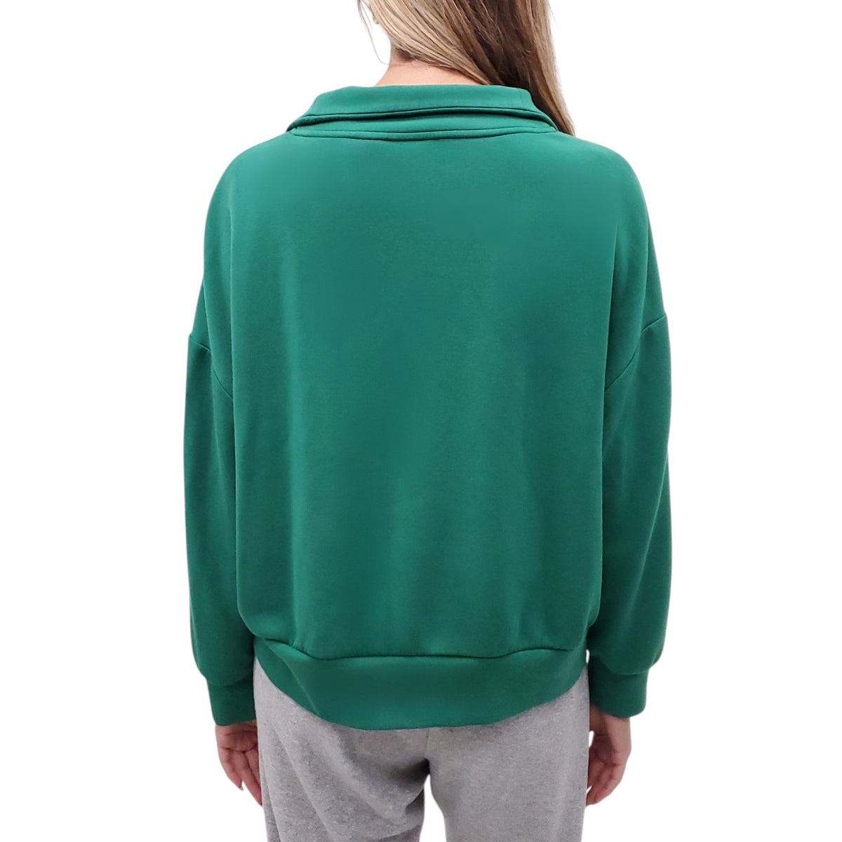 VARLEY GREEN SWEATSHIRT - SIZE M