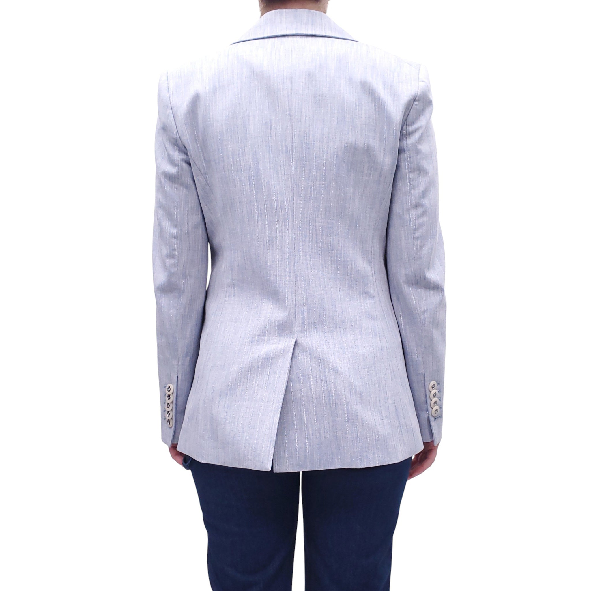 VERONICA BEARD BLUE BLAZER - SIZE 6