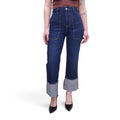VERONICA BEARD CUFFED DENIM JEANS - SIZE 26
