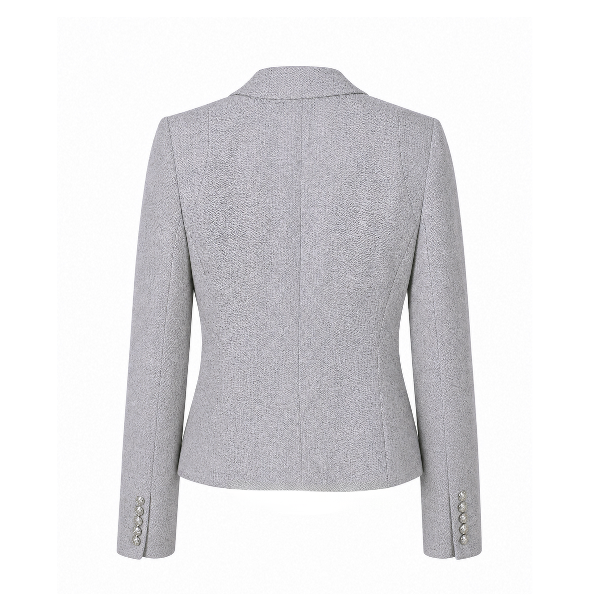 VERONICA BEARD GREY BLAZER WITH DICKIE INSERT - SIZE 4
