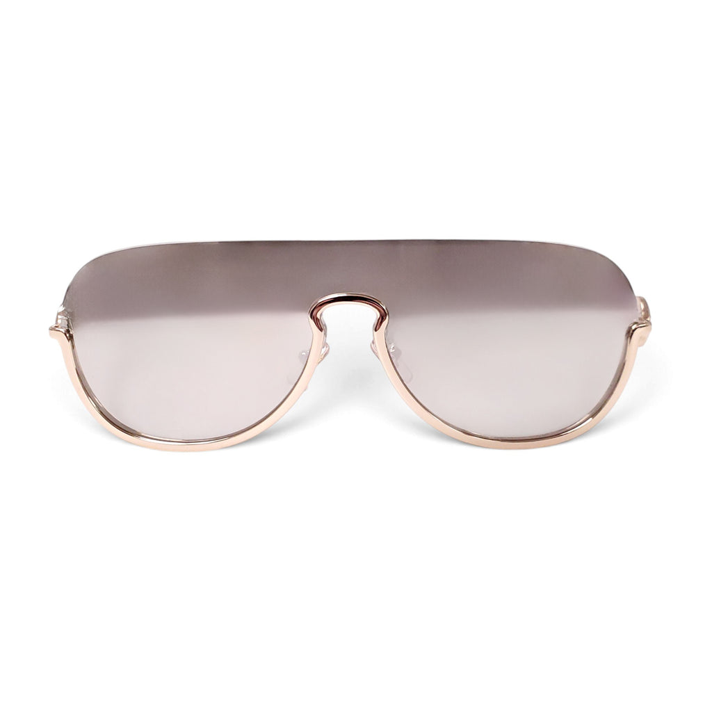 VERSACE AVIATOR WITH GOLD MEDUSA SUNGLASSES