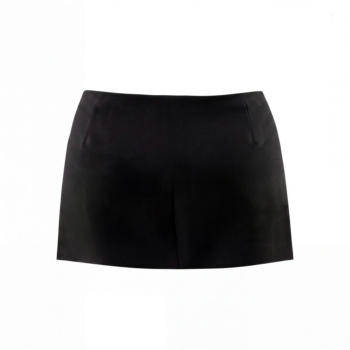 VERSACE BLACK MEDUSA MINISKIRT - SIZE 46