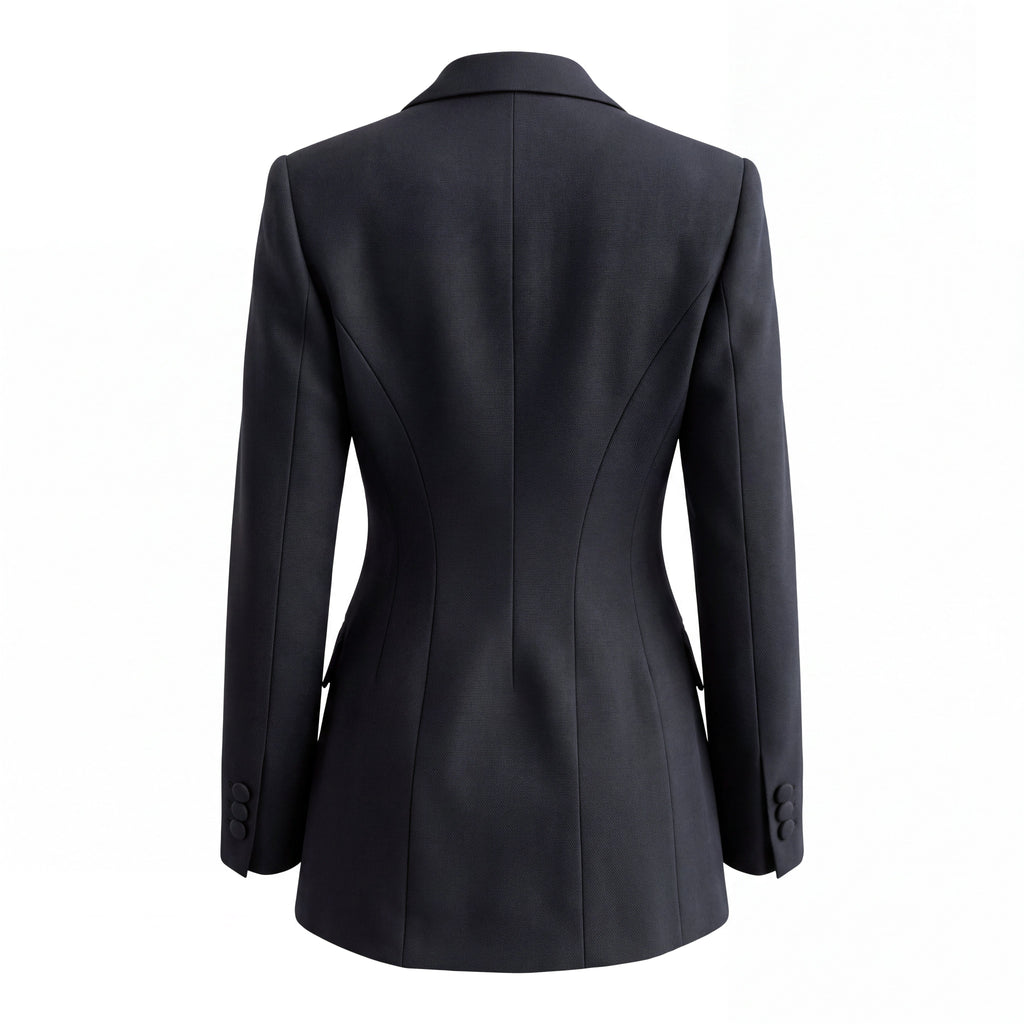 VERSACE BLACK TUXEDO BLAZER - SIZE 40
