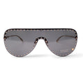 VERSACE GOLD STUD AVIATOR SUNGLASSES