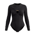 VERSACE O-RING BODYSUIT - SIZE 38