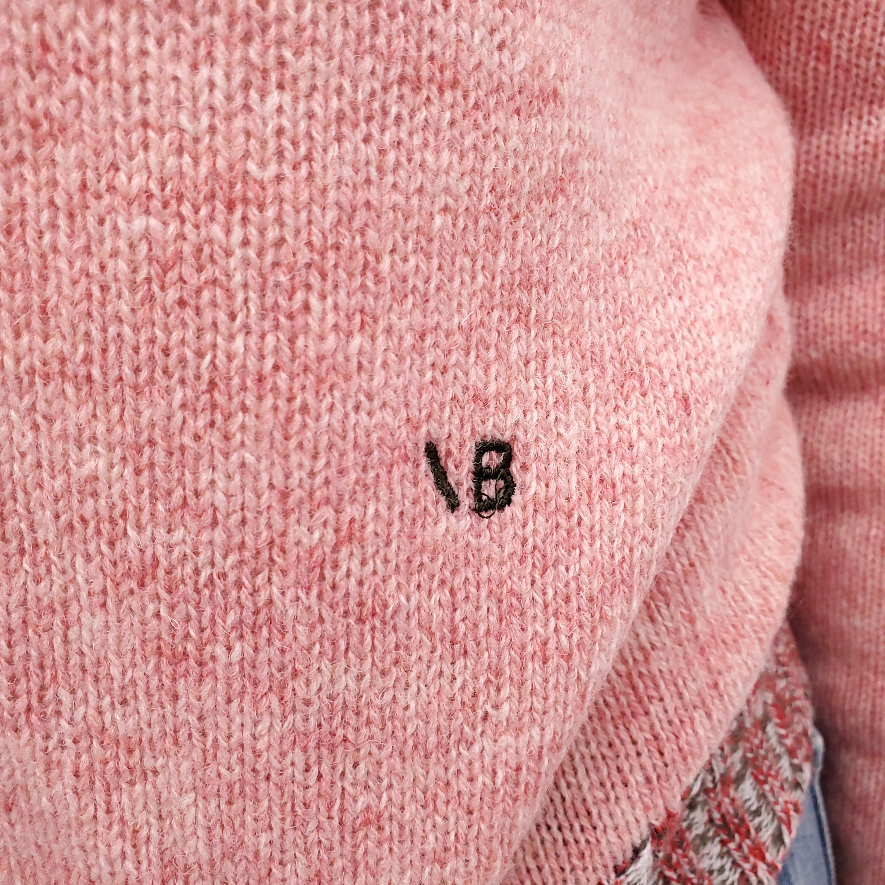 VICTORIA BECKHAM PINK CARDIGAN - SIZE S