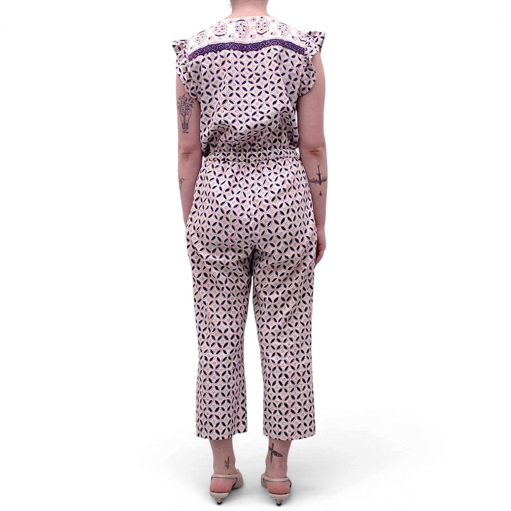 XIRENA PATTERNED JUMPSUIT - SIZE M