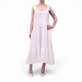 XIRENA WHITE GAUZE DRESS - SIZE S