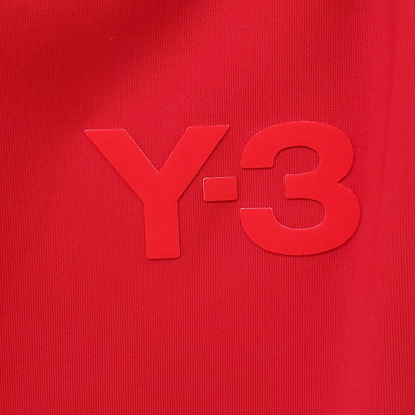 Y-3 ADIDAS RED LOGO BIKINI WITH ZIPPER - SIZE M/XS