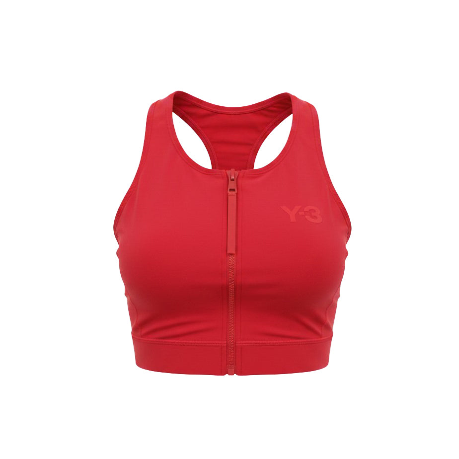 Y-3 ADIDAS RED LOGO BIKINI WITH ZIPPER - SIZE M/XS