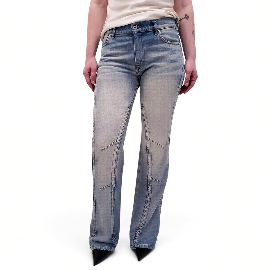 Y/PROJECT DISTRESSED JEANS - SIZE 27
