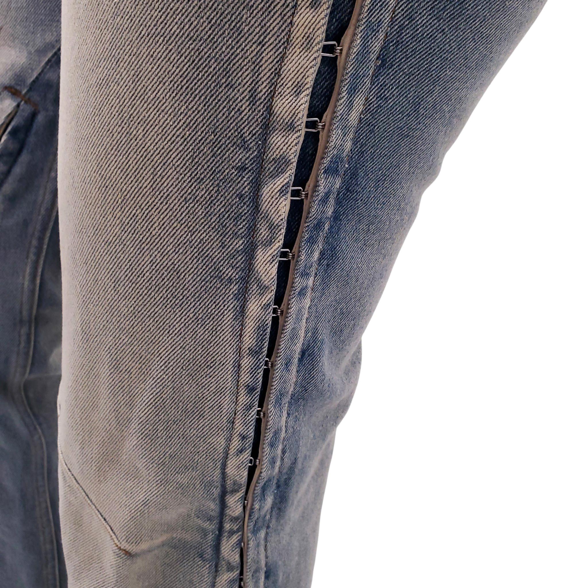 Y/PROJECT DISTRESSED JEANS - SIZE 27