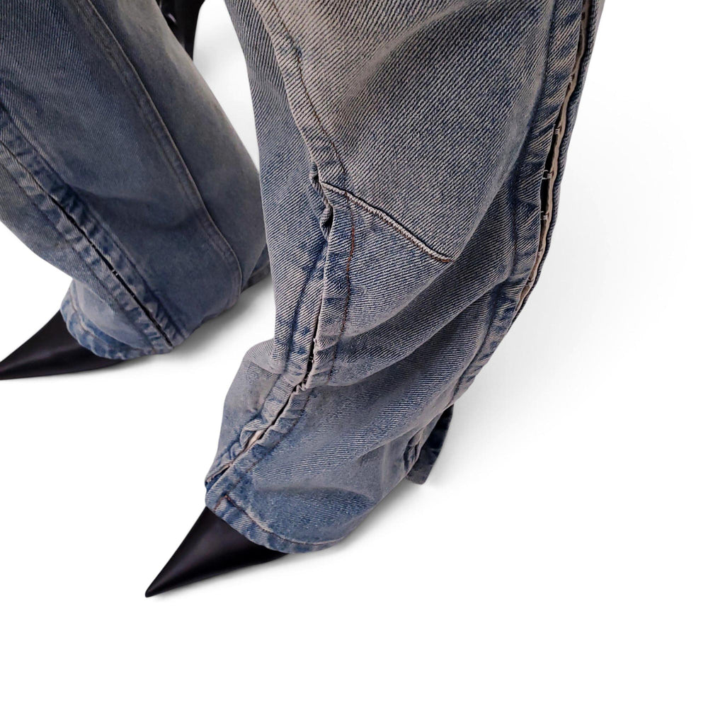 Y/PROJECT DISTRESSED JEANS - SIZE 27