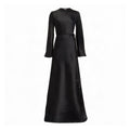 ZIMMERMANN BLACK LUMINOSITY SLIP GOWN - SIZE 0