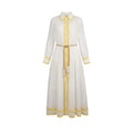 ZIMMERMANN CIRA DROP WAIST SHIRT DRESS - SIZE 1 (US 6)