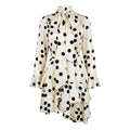 ZIMMERMANN CONFETTI LONG SLEEVE SILK MIDI DRESS - SIZE 0 (US 4)