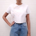 ZIMMERMANN CREW NECK SHORT SLEEVE TOP - SIZE 2