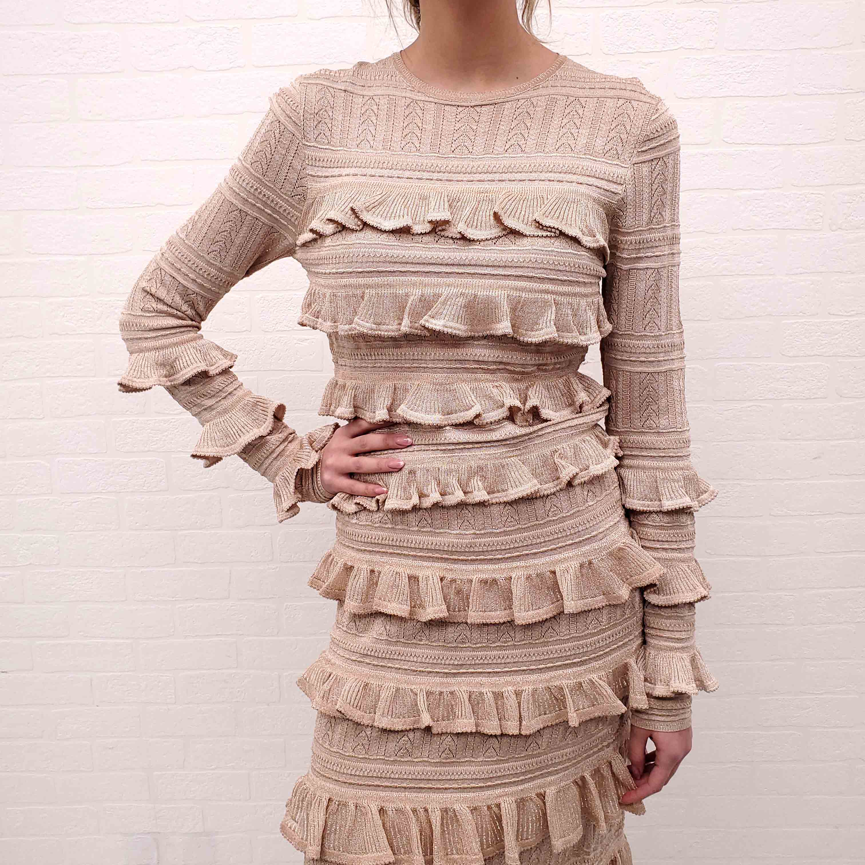 ZIMMERMANN GOLD METALLIC SET - SIZE 2 (US 6)