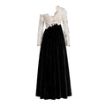 ZIMMERMANN SENSORY VELVET BODICE GOWN - SIZE 0P (US 2P)