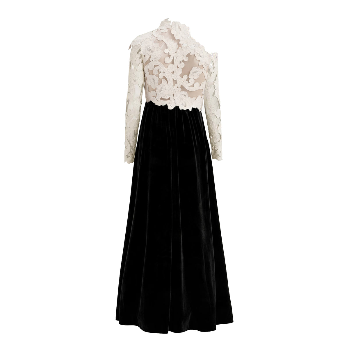 ZIMMERMANN SENSORY VELVET BODICE GOWN - SIZE 0P (US 2P)
