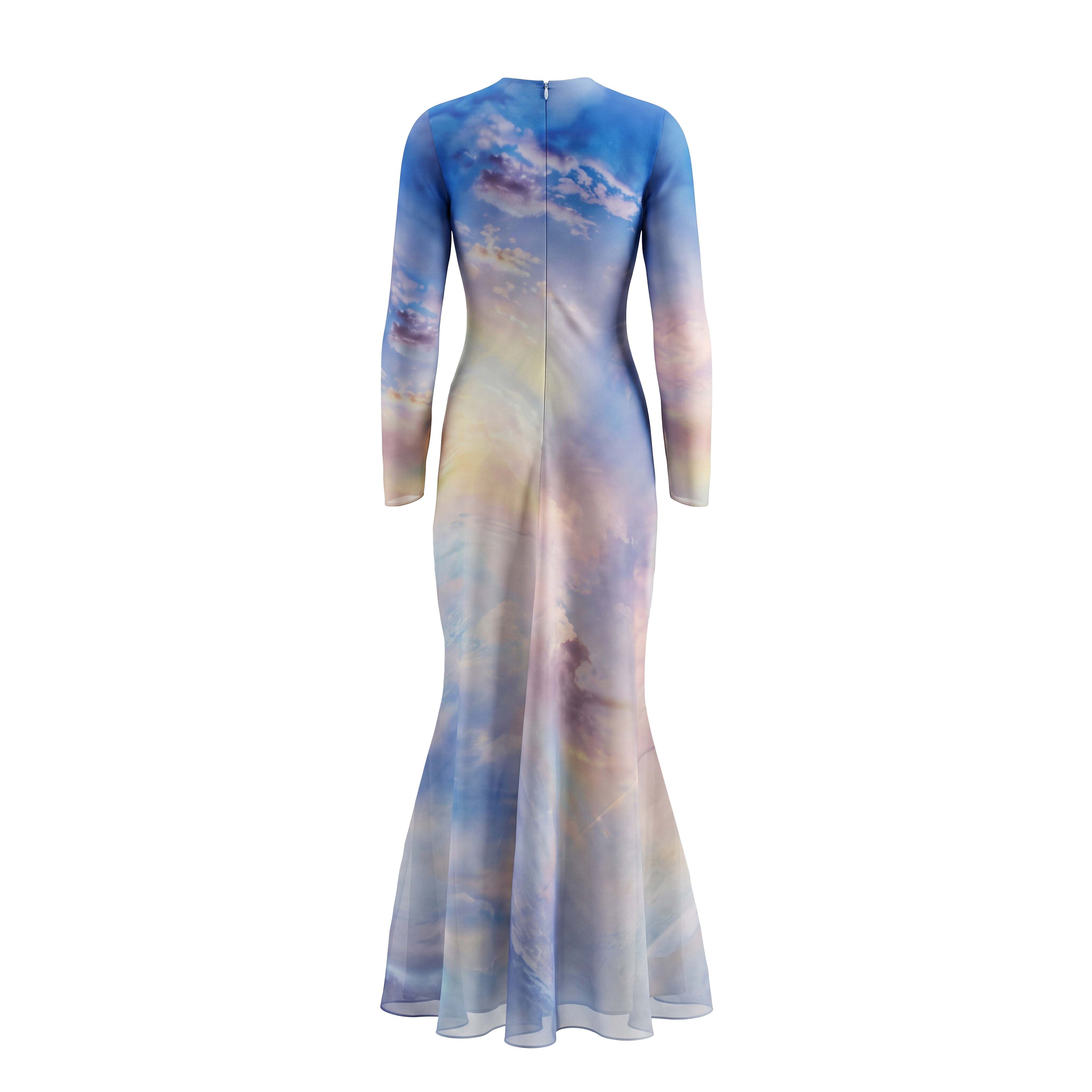 ZIMMERMANN VANILLA SKY 'TAMA BIAS SLIP' DRESS - SIZE 0P (US 2)