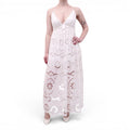 ZIMMERMANN WHITE EYELET MAXI DRESS - SIZE 1 (US 6)