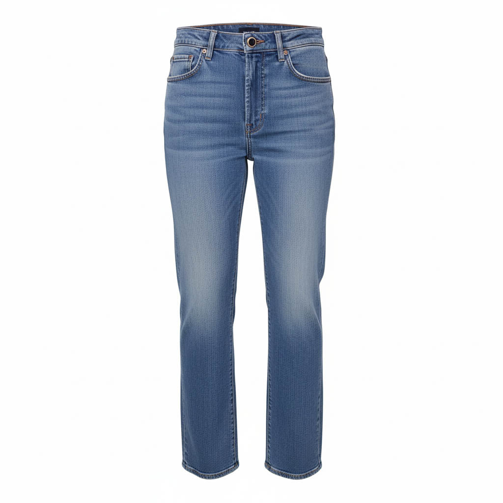 KHAITE 'VIVIAN' LIGHT BLUE JEANS - SIZE 25