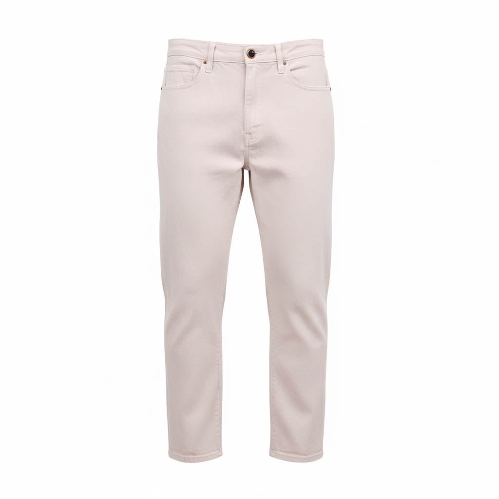 KHAITE 'ABIGAIL' CREAM JEANS - SIZE 32