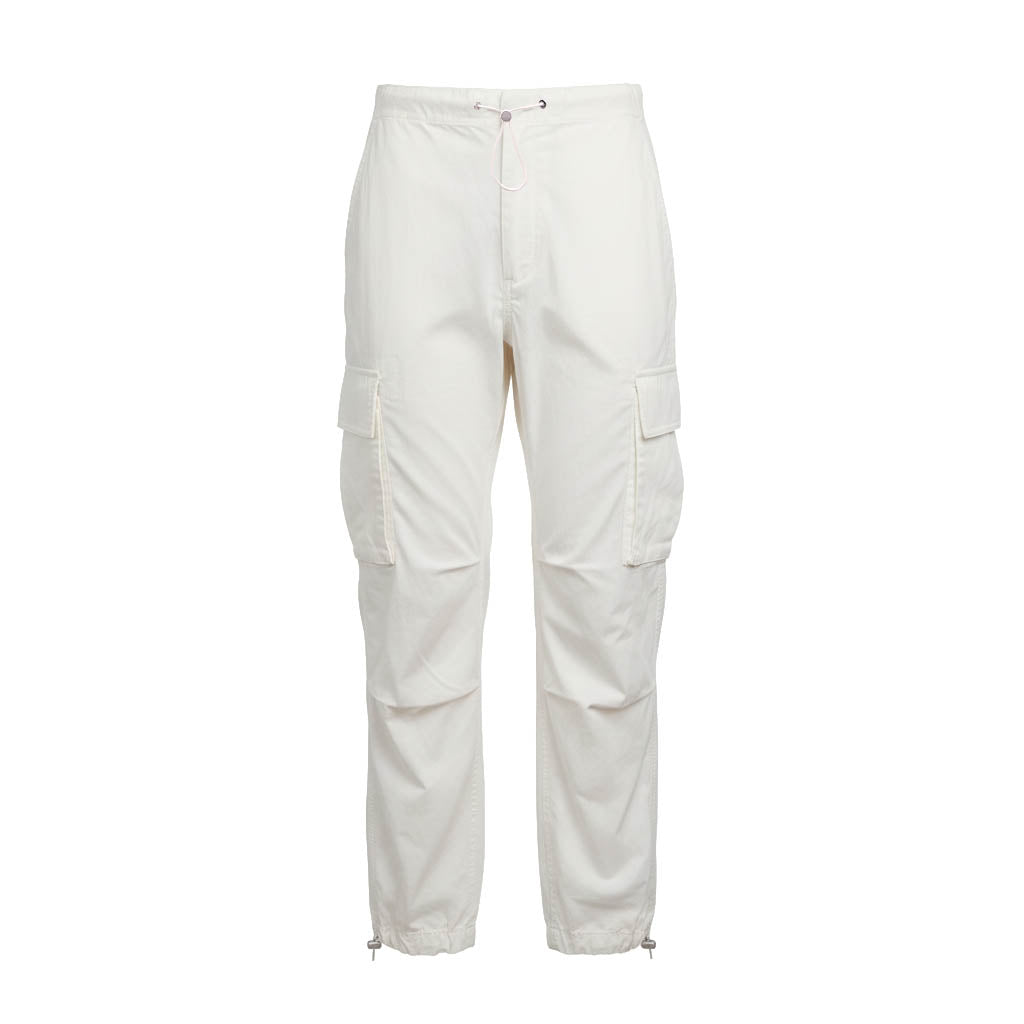 DION LEE CREAM CARGO PANTS - SIZE 2