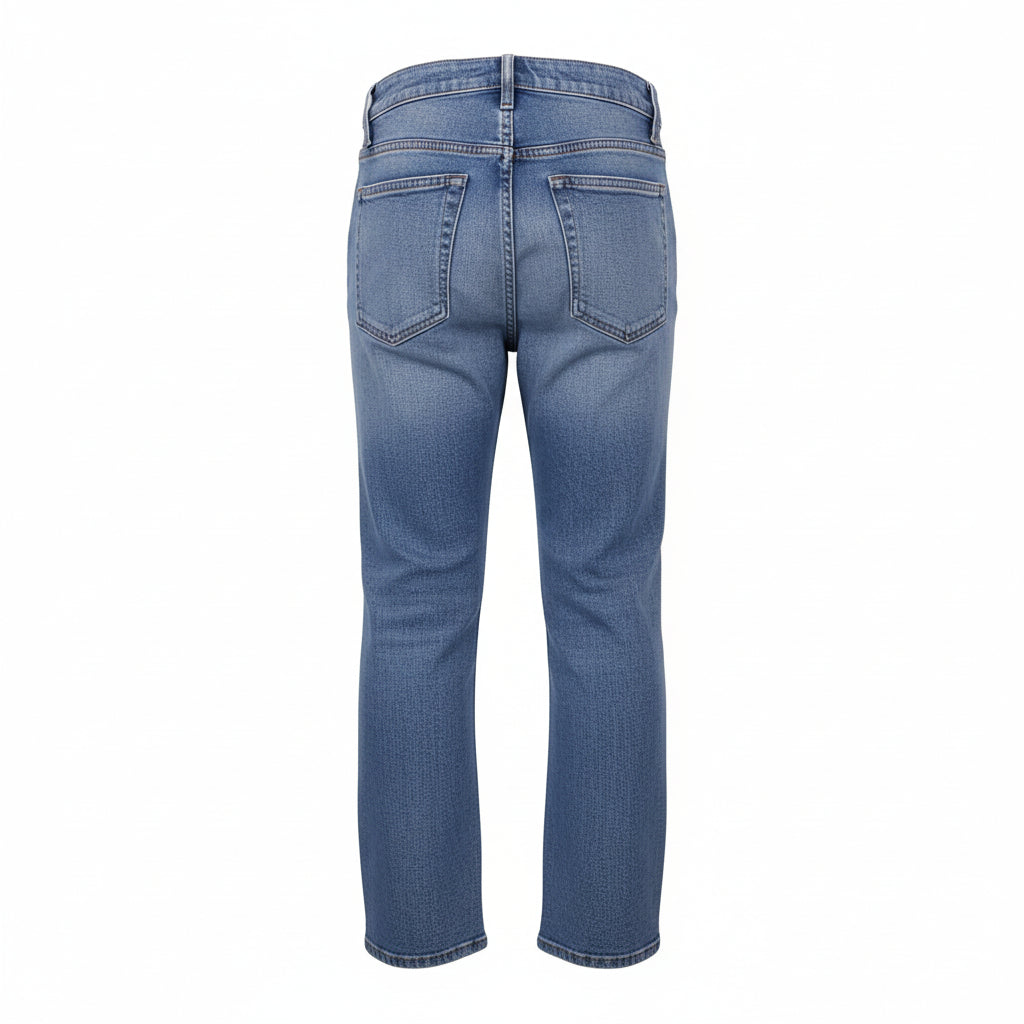 KHAITE 'VIVIAN' LIGHT BLUE JEANS - SIZE 25