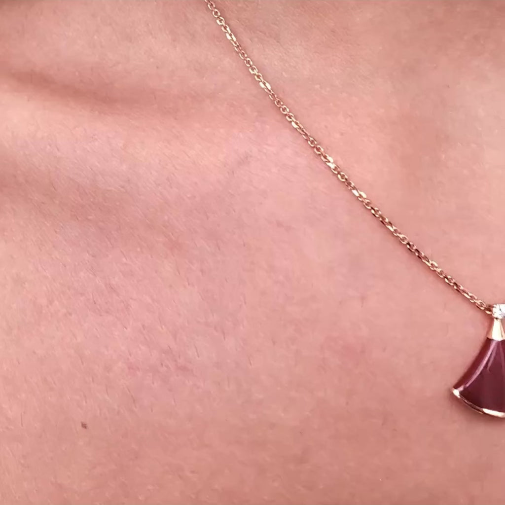 BVLGARI RED DIVAS' DREAM DIAMOND NECKLACE