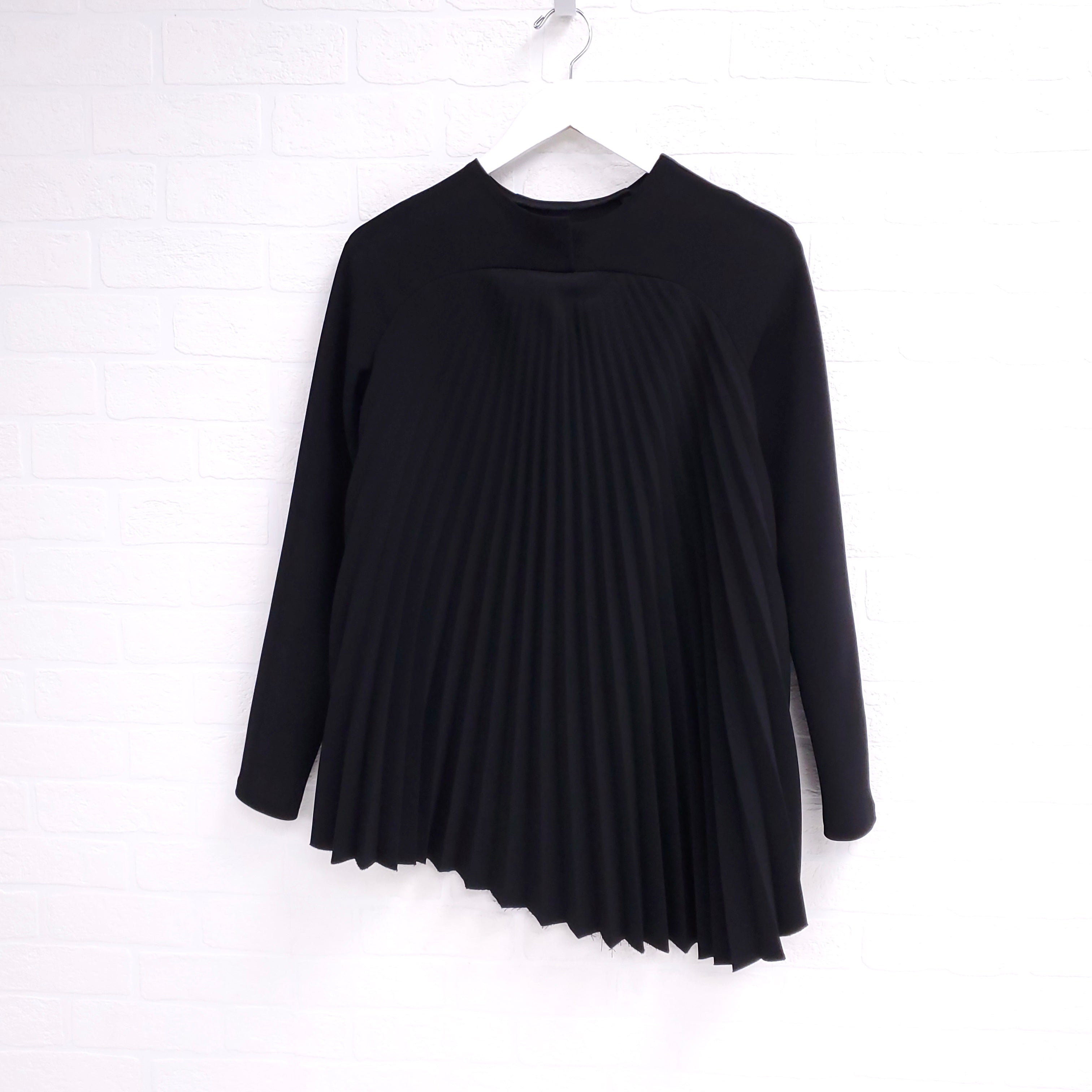 A.W.A.K.E. MODE PLEAT INSERT TOP - SIZE 36