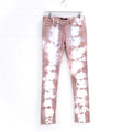 ISABEL MARANT PINK TIE DYE JEANS - SIZE 40(4)