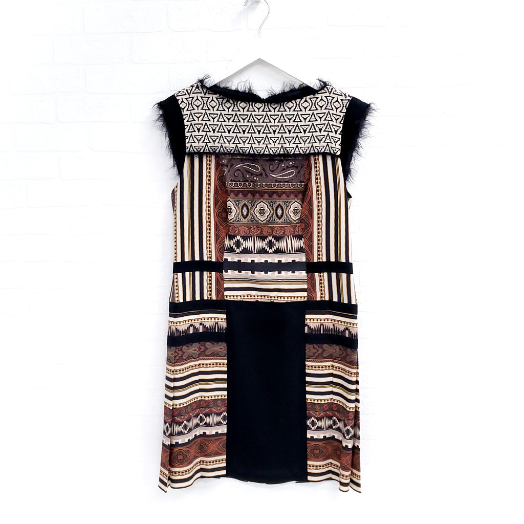 ETRO PATTERNED DRESS - SIZE 46/12